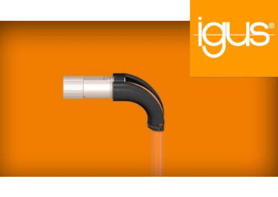 igus® ibow – new angle adapter for cables!