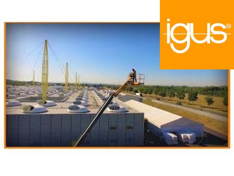 igus® – Hubsteiger Energieketten Umrüstung