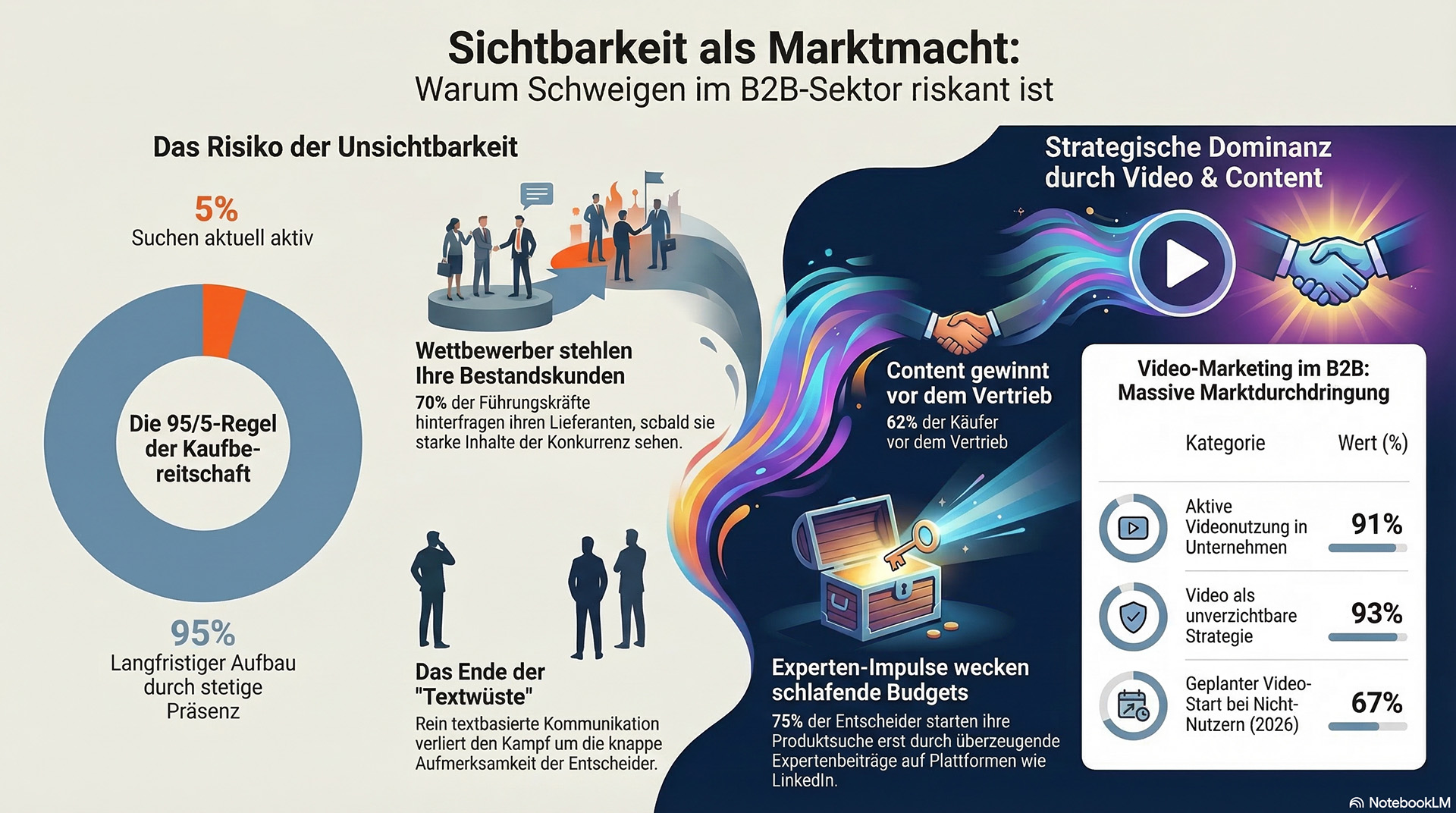 Warum Schweigen im B2B-Sektor riskant ist